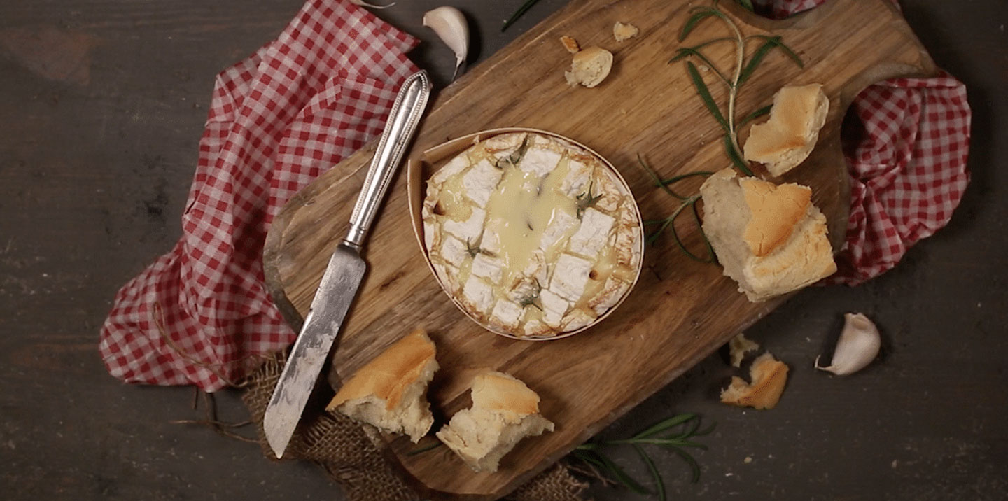 Baked Le Rustique Camembert with Garlic and Rosemary | The Cheese Lover