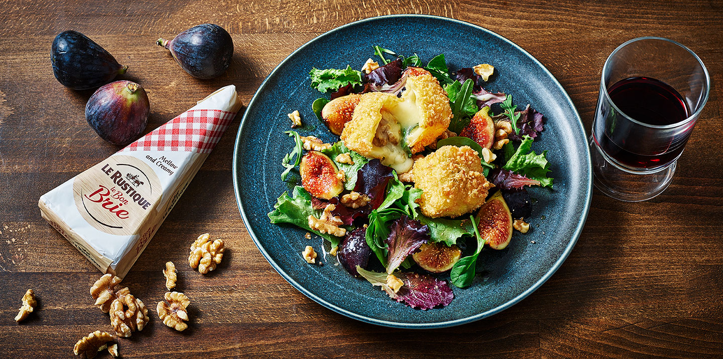 Le Rustique Brie and Nut Croquettes with a Fig Compote | The Cheese Lover