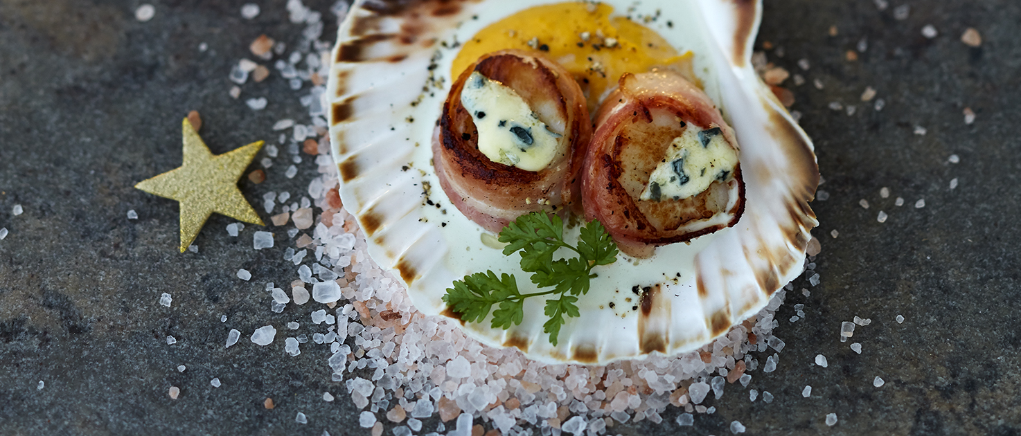 Saint Agur® and Bacon Scallops | The Cheese Lover