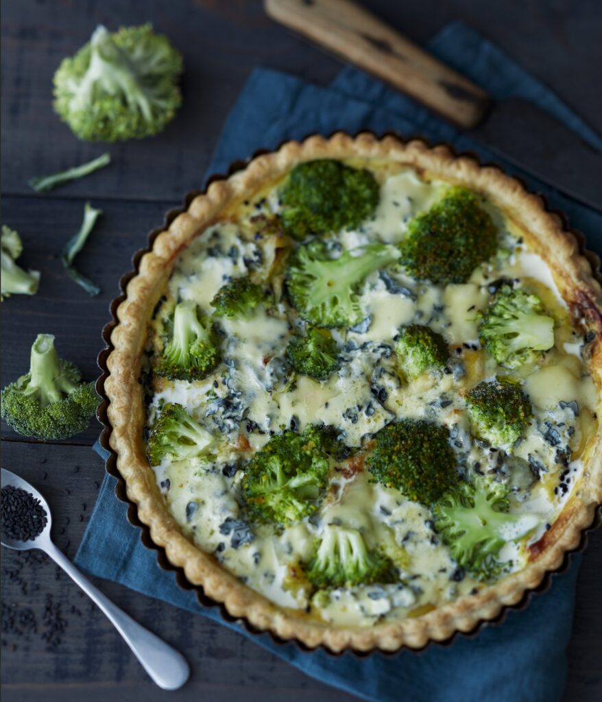 Saint Agur® and broccoli Tart | The Cheese Lover