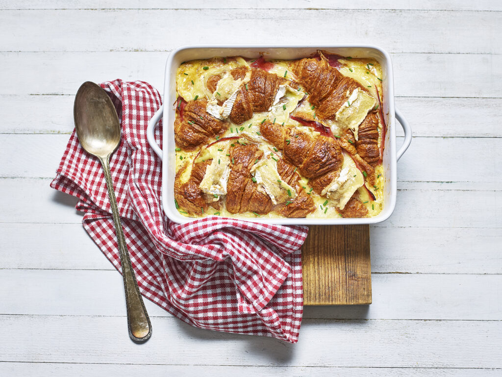 Le Rustique Camembert & ham croissant bake | The Cheese Lover